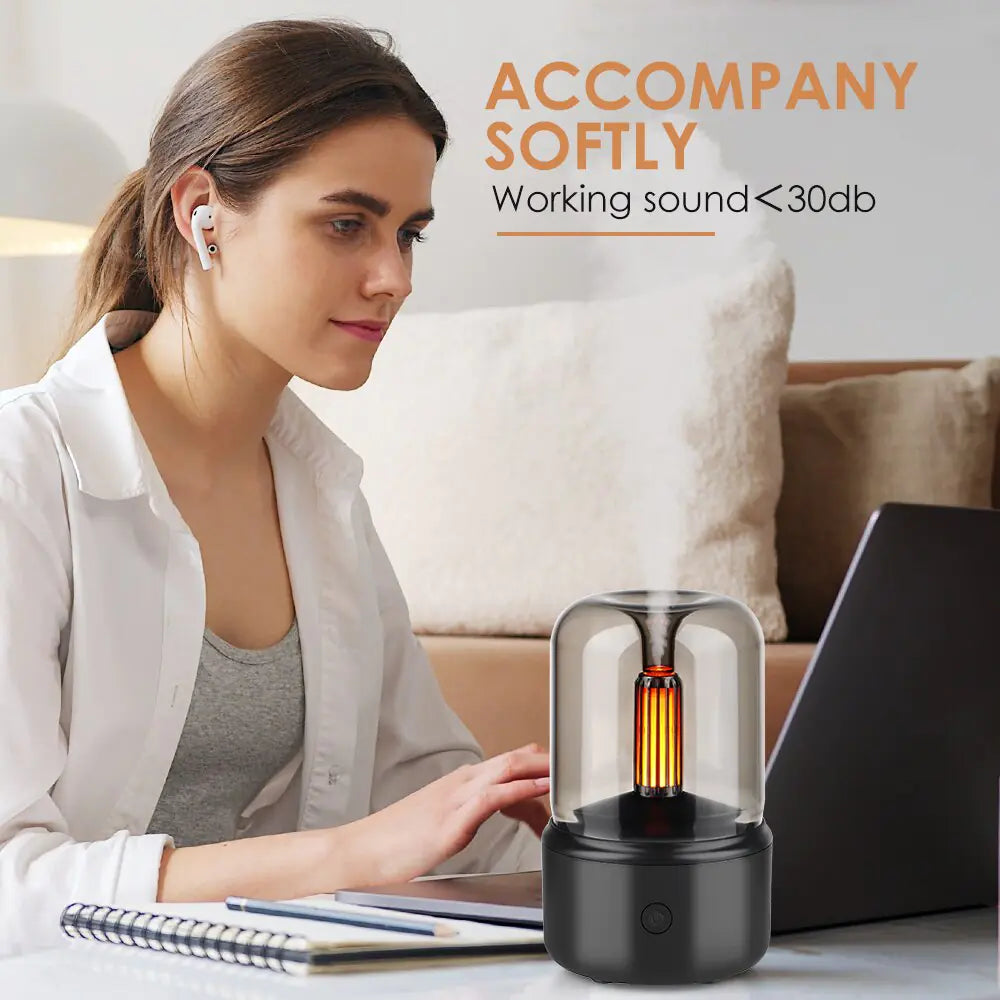 GlowScent™ Aromatherapy Humidifier - YourWonderVault