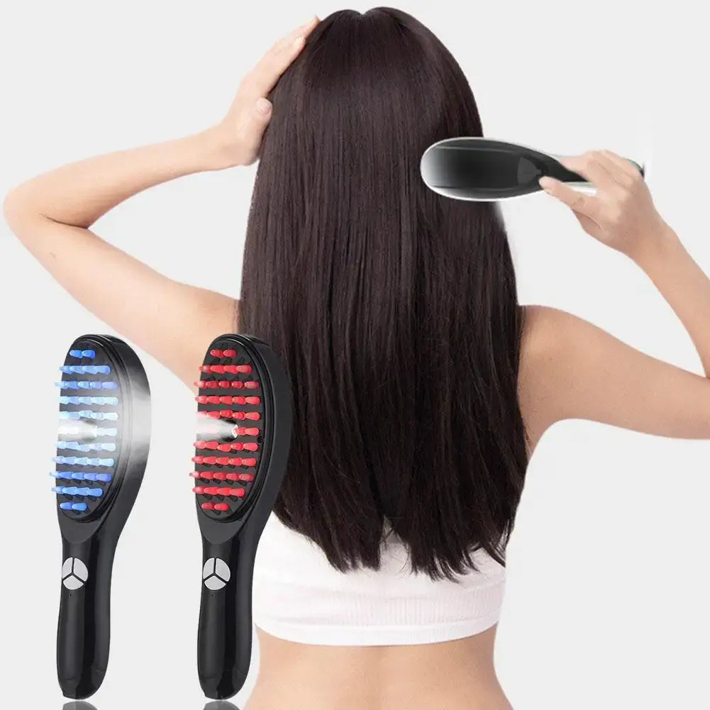 GlowComb™ Light Therapy Hair Brush - YourWonderVault