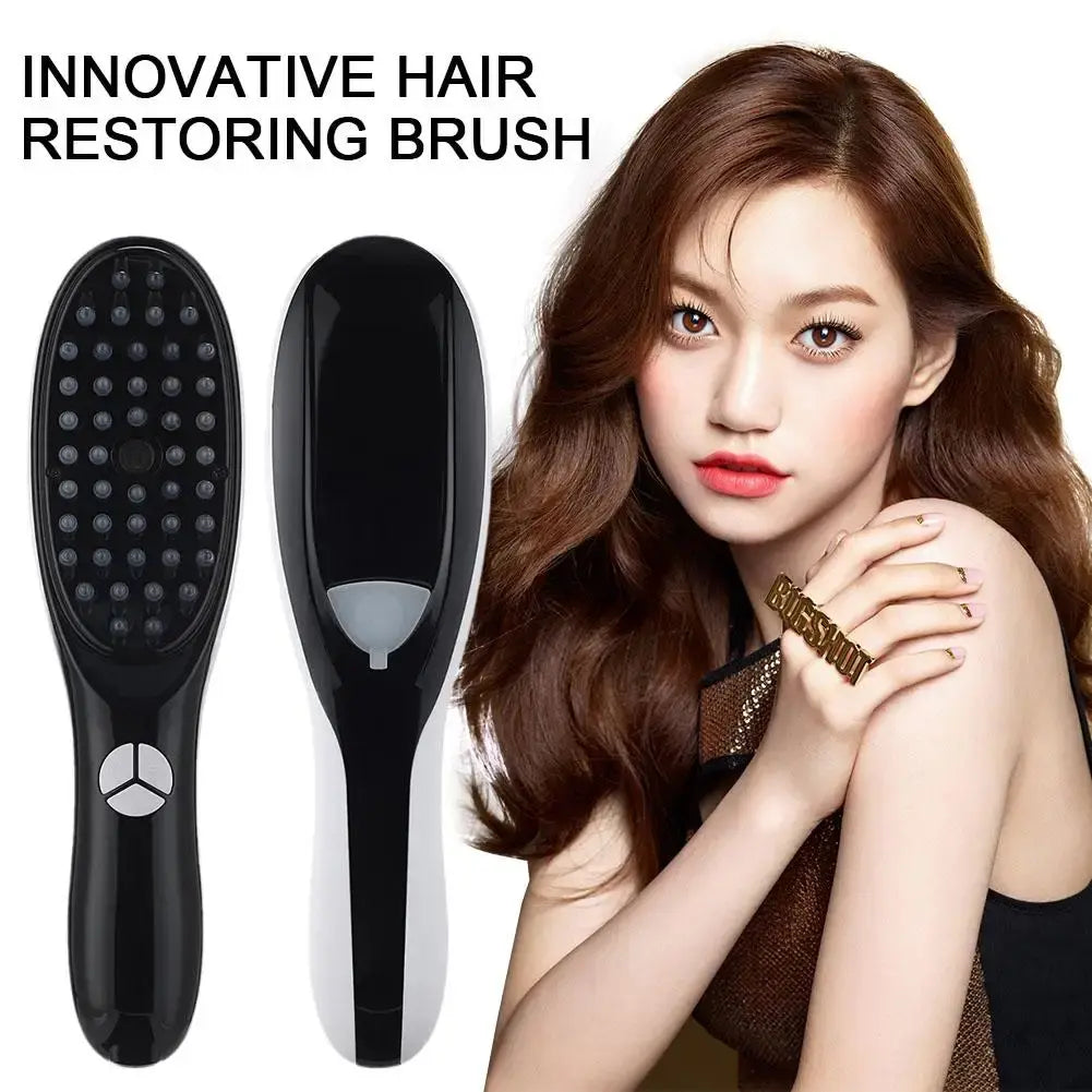 GlowComb™ Light Therapy Hair Brush - YourWonderVault