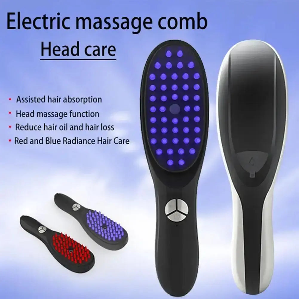 GlowComb™ Light Therapy Hair Brush - YourWonderVault