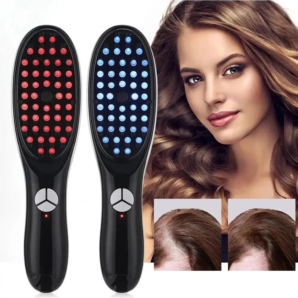 GlowComb™ Light Therapy Hair Brush - YourWonderVault