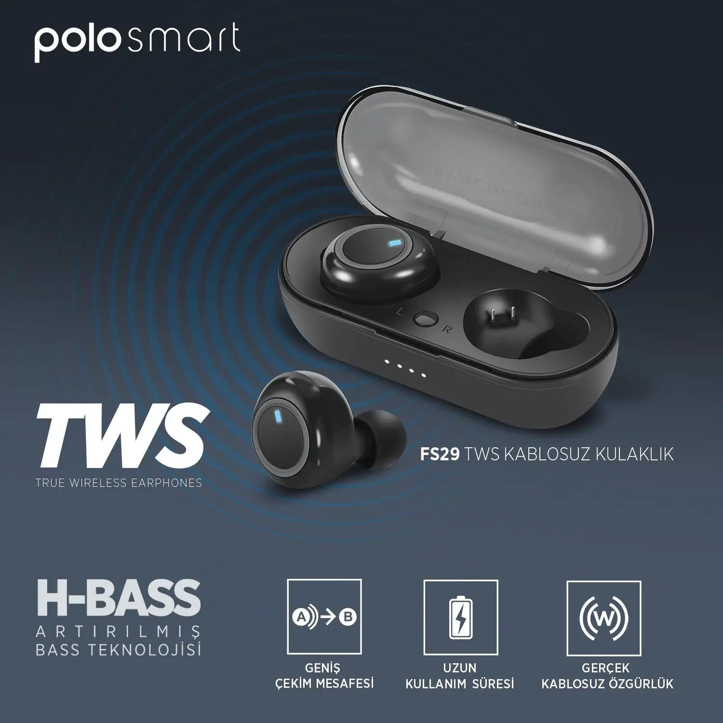 PulseBass™ Wireless Earbuds - YourWonderVault