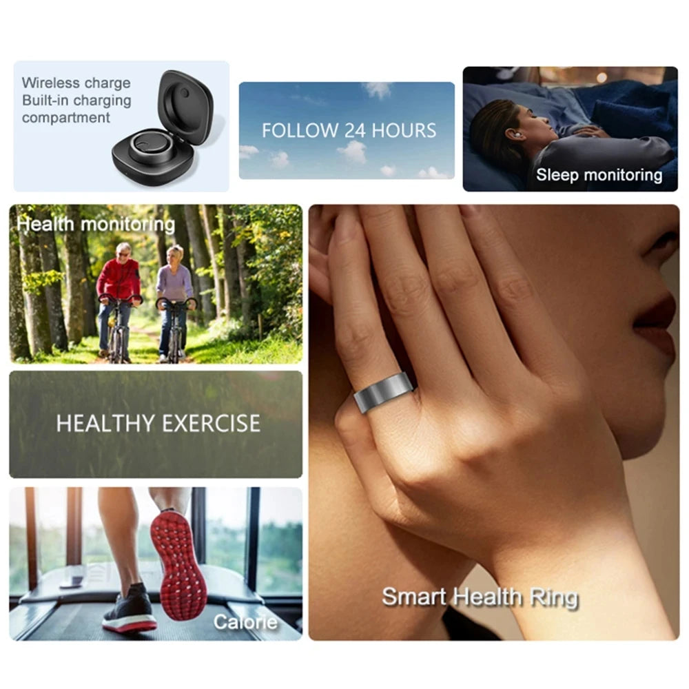 EleganceFit™ Women’s Heart Rate Ring - YourWonderVault