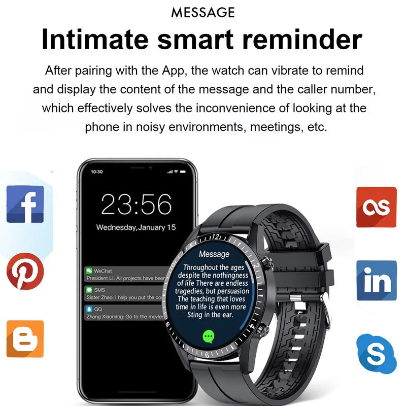 FlexiSync™ Bluetooth Smartwatch - YourWonderVault